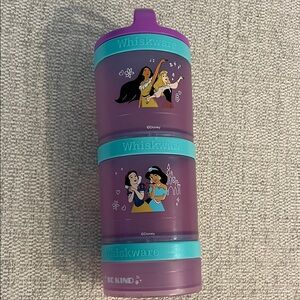 Disney Princess Purple Stackable Snack Container - Whiskware